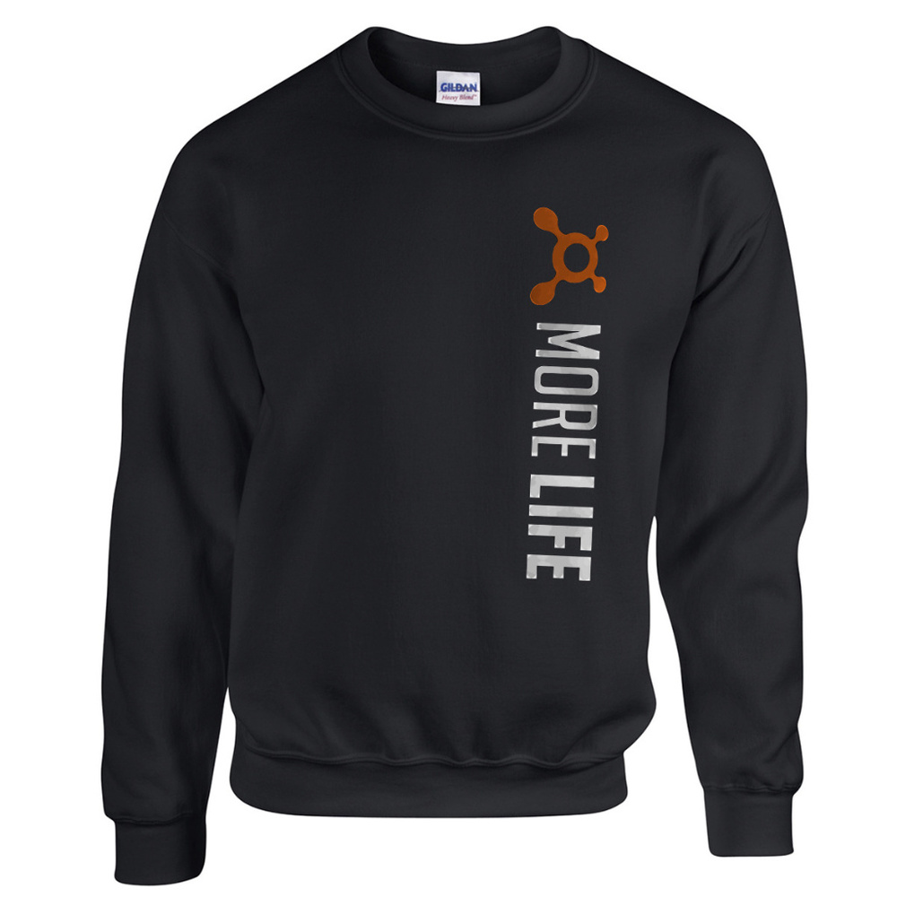 Men's Orangetheory MORE LIFE sweatshirt Black